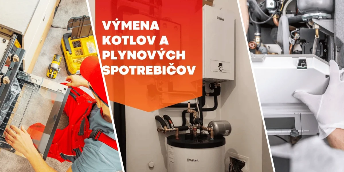 Výmena kotlov a plynových spotrebičov - Bratislava, Trnava